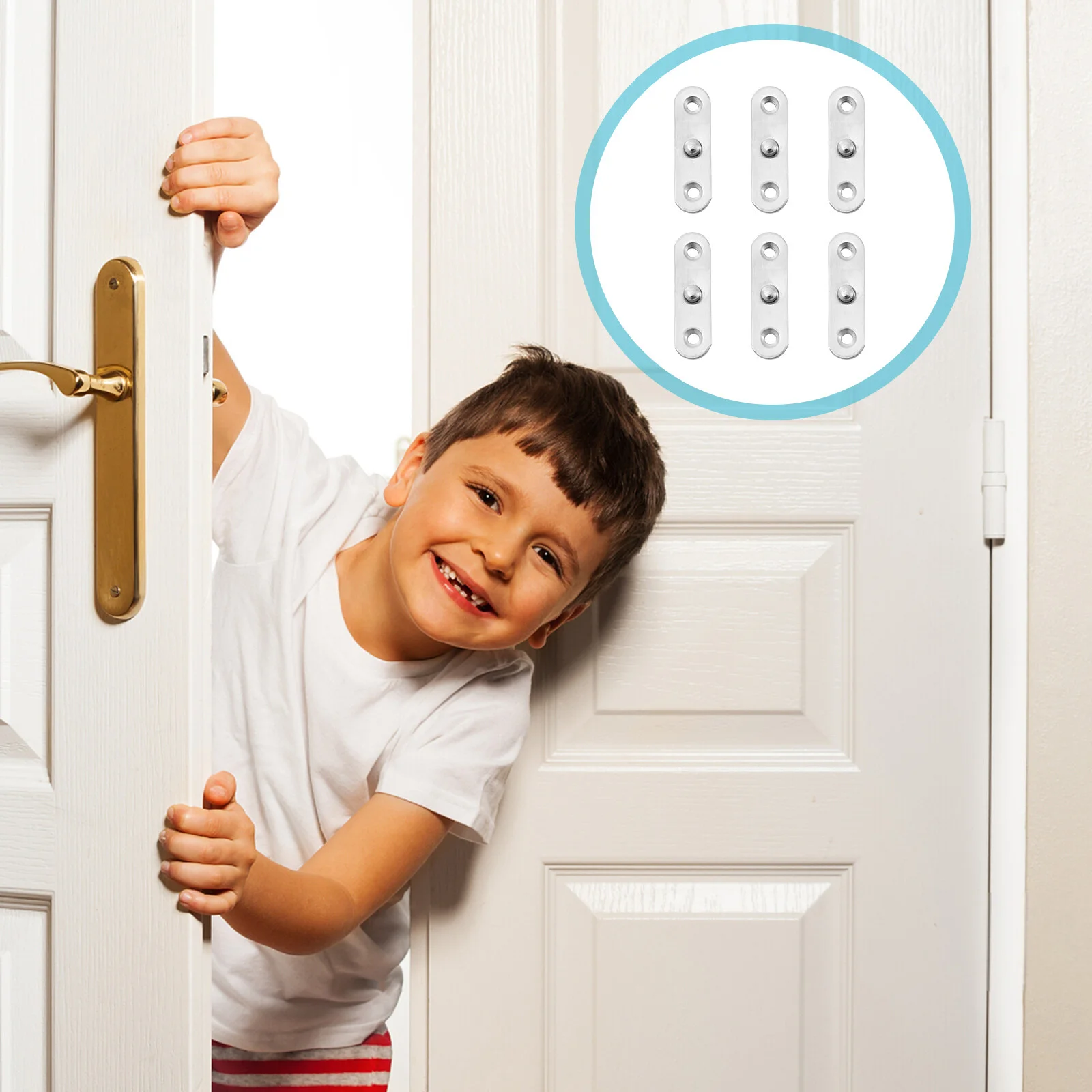 6 шт., петли из нержавеющей стали
6 шт., петли из нержавеющей стали