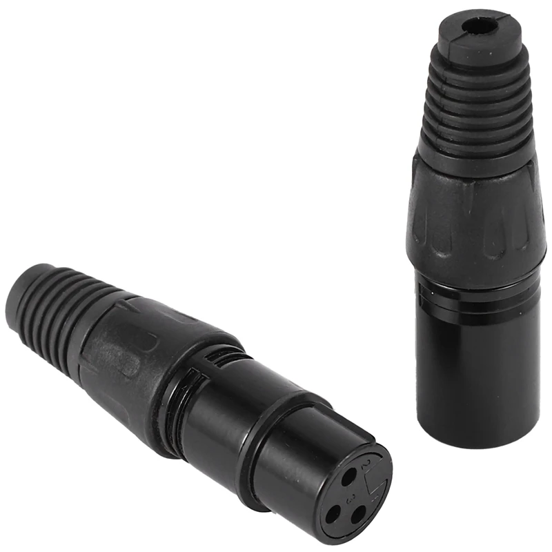 80Pcs 3Pin Xlr Male To Female Microphone Extension Cable Microphone Cables Plug Audio Socket Mic Audio Connector Adapter
80Pcs 3Pin Xlr Male To Female Microphone Extension Cable Microphone Cables Plug Audio Socket Mic Audio Connector Adapter
