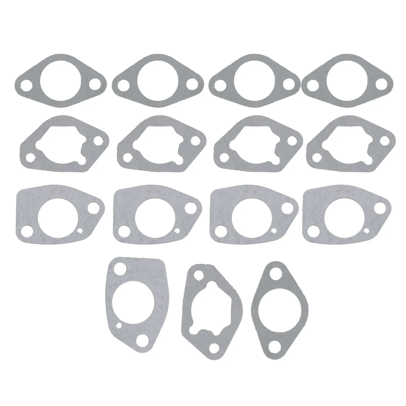 Комплект прокладок карбюратора бензопилы, 15 шт., запчасти для газонокосилки Honda GX 390 GX340 13HP 11HP, монтажные прокладки для генератора двигателя Carb 
Комплект прокладок карбюратора бензопилы, 15 шт., запчасти для газонокосилки Honda GX 390 GX340 13HP 11HP, монтажные прокладки для генератора двигателя Carb
