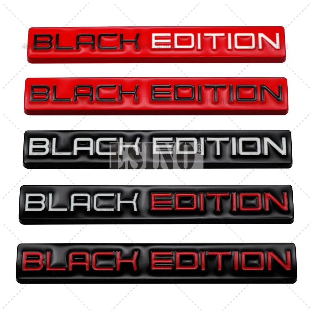 Car Styling 3D Black Edition Decorative Metal Adhesive Emblem Rear Trunk Badge Fender Sticker Body Decal Car Accessories
Car Styling 3D Black Edition Decorative Metal Adhesive Emblem Rear Trunk Badge Fender Sticker Body Decal Car Accessories