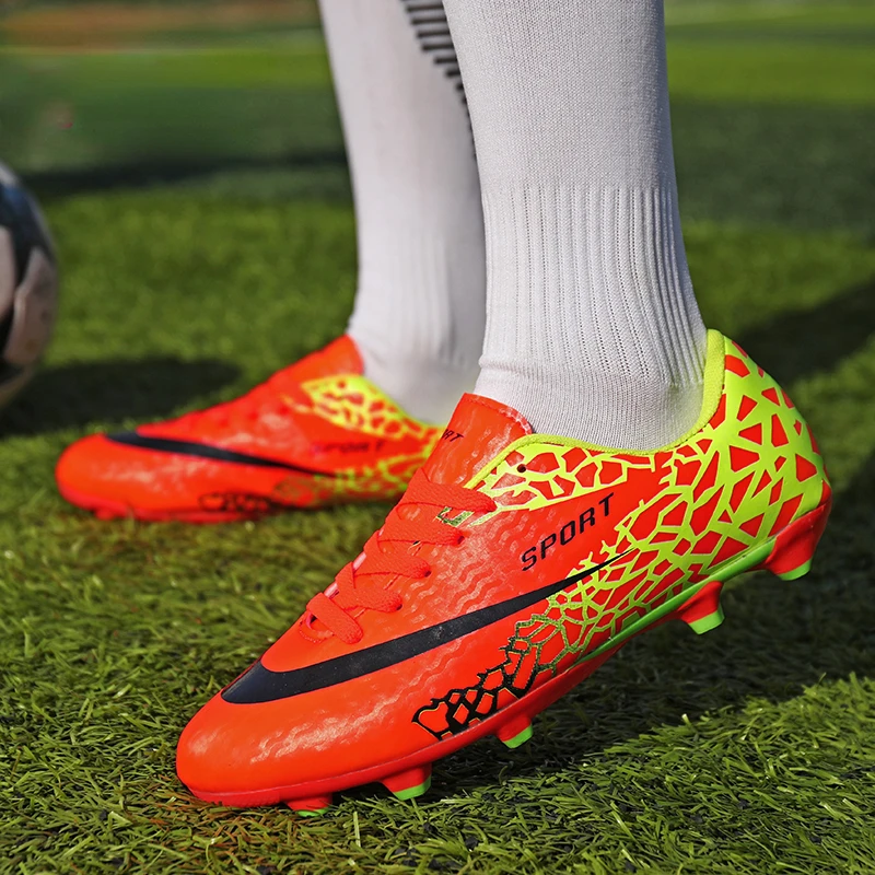 Kids Soccer Shoes Boys Training Football Shoes Children Outdoor Non-Slip Running Sport Sneaker for Girls Fashion Lightweight
Kids Soccer Shoes Boys Training Football Shoes Children Outdoor Non-Slip Running Sport Sneaker for Girls Fashion Lightweight