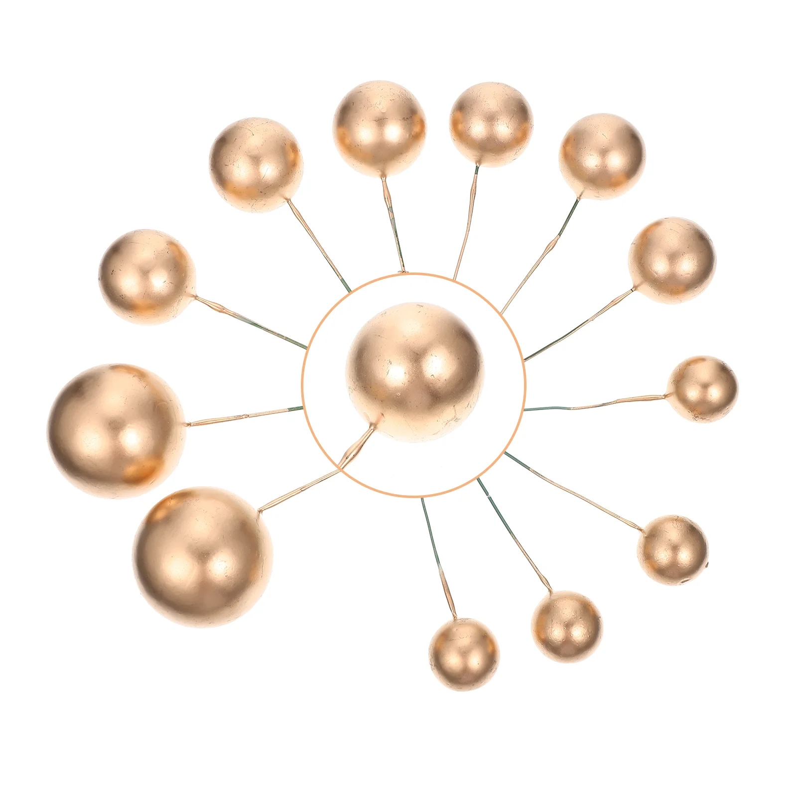 Cake Gold Cupcake Decoration Topppers Topper Edible Ornament Picks Round Decorations Insert Toppers Pearl
Cake Gold Cupcake Decoration Topppers Topper Edible Ornament Picks Round Decorations Insert Toppers Pearl