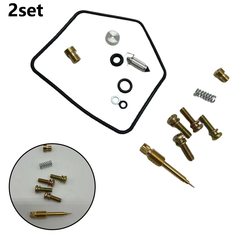 For KAWASAKI KZ305 Repair Kit Carburetor 2 Set Brand New High Quality Plastic Rubber Air Screw Auto Accesspries
For KAWASAKI KZ305 Repair Kit Carburetor 2 Set Brand New High Quality Plastic Rubber Air Screw Auto Accesspries