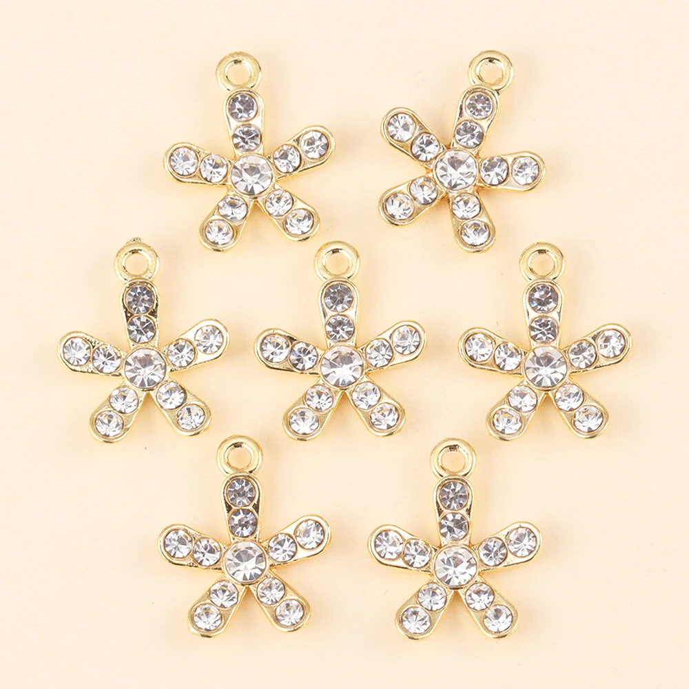 10Pcs Luxury Zirconia Flowers Pendant Necklace For Women Gift Exquisite Crystal Alloy Charm Earrings Diy Jewelry Accessories
10Pcs Luxury Zirconia Flowers Pendant Necklace For Women Gift Exquisite Crystal Alloy Charm Earrings Diy Jewelry Accessories