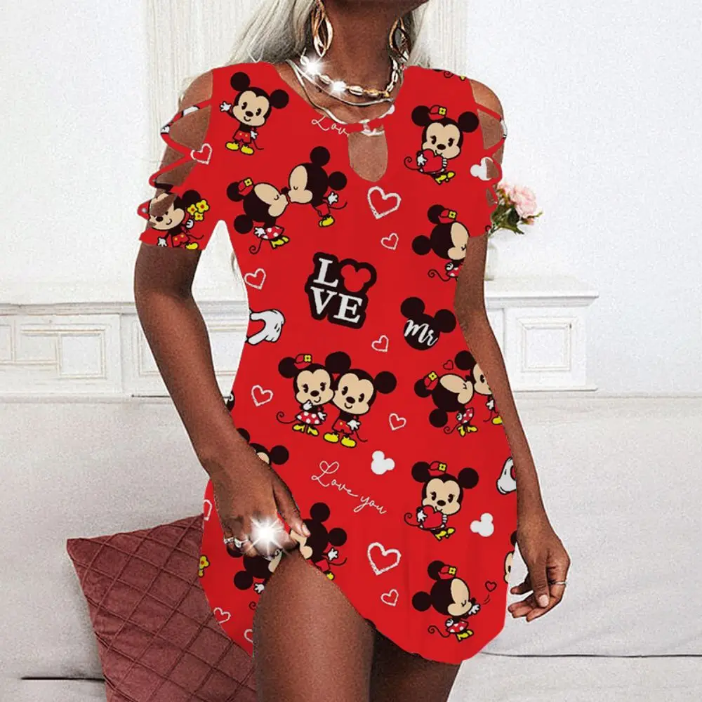 Beach Dress Minnie Mouse Sexy Dresses Woman Off Shoulder Party Cutout Sleeves Boho Mickey Chic Elegant Disney Summer 2022 Women
Beach Dress Minnie Mouse Sexy Dresses Woman Off Shoulder Party Cutout Sleeves Boho Mickey Chic Elegant Disney Summer 2022 Women
