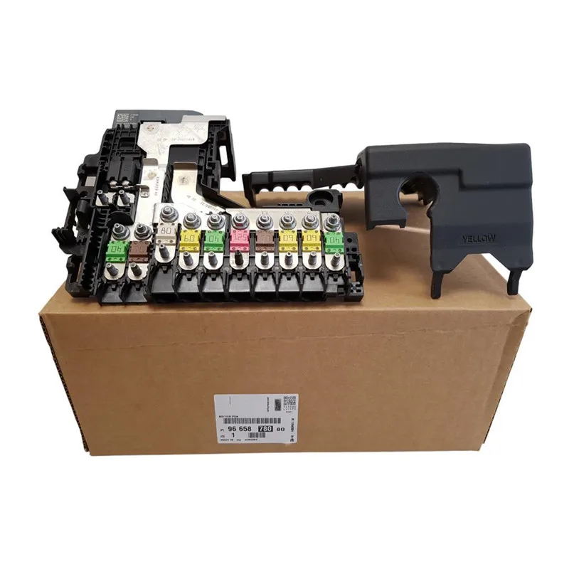 Новый оригинальный 6500JE 6588A1 9666817380 9665878080 Блок предохранителей, модуль управления аккумулятором BPGA для Peugeot 508 Citroen C4 C4L DS4 DS5
Новый оригинальный 6500JE 6588A1 9666817380 9665878080 Блок предохранителей, модуль управления аккумулятором BPGA для Peugeot 508 Citroen C4 C4L DS4 DS5