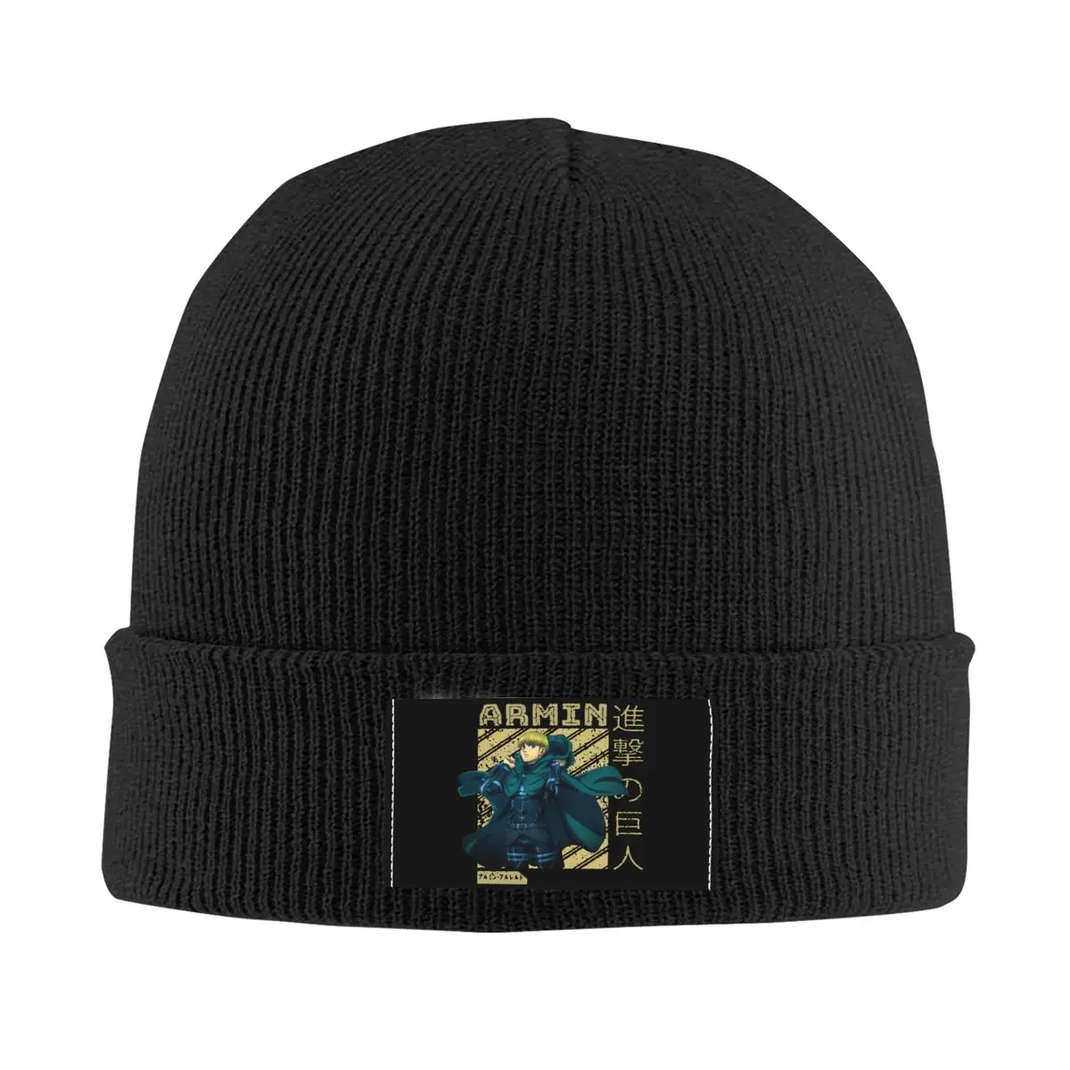 ARMIN From Attack On Titan Knitted Hat Women's Men's Beanie Autumn Winter Hat Acrylic Anime Warm Cap
ARMIN From Attack On Titan Knitted Hat Women's Men's Beanie Autumn Winter Hat Acrylic Anime Warm Cap