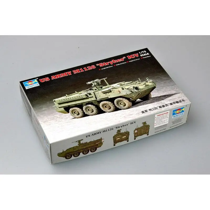 

Trumpeter 07255 1/72 M1126 Stryker Infantry Carrier Vehicle - Scale Model Kit