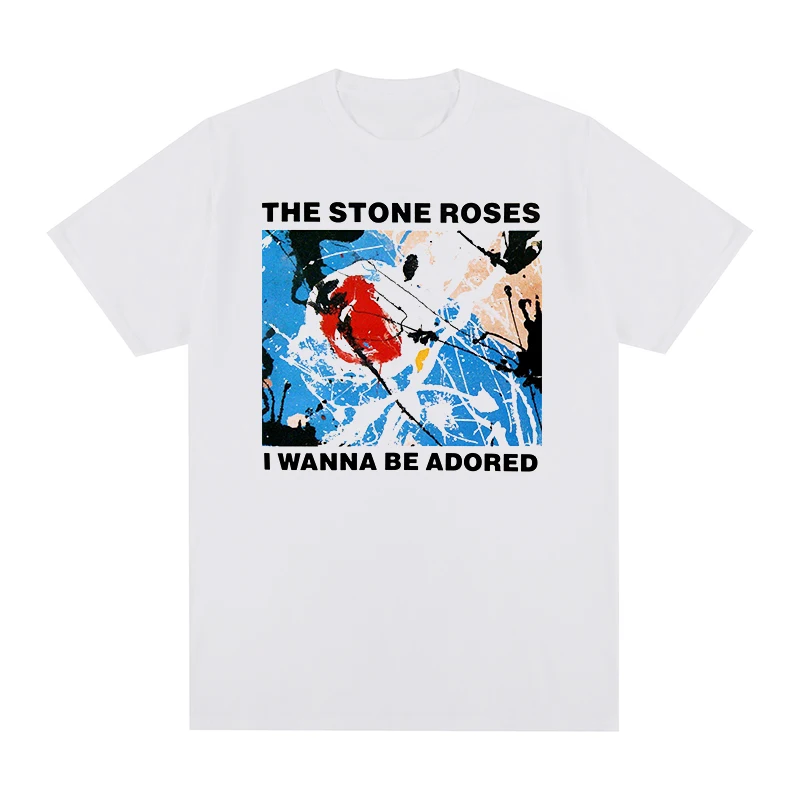The Stone Roses T-shirt Wanna Be Adored Cotton Men T shirt New TEE TSHIRT Womens Tops 
The Stone Roses T-shirt Wanna Be Adored Cotton Men T shirt New TEE TSHIRT Womens Tops