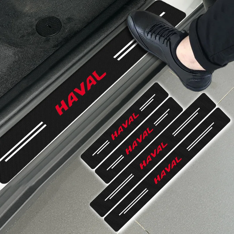 4pcs Car Carbon Fiber Sticker Auto Door Sill Protector Stickers For Haval H6 M6 H2S H4 H7 H5 H8 H9 H1 F5 F7X F7 Car Accessories
4pcs Car Carbon Fiber Sticker Auto Door Sill Protector Stickers For Haval H6 M6 H2S H4 H7 H5 H8 H9 H1 F5 F7X F7 Car Accessories