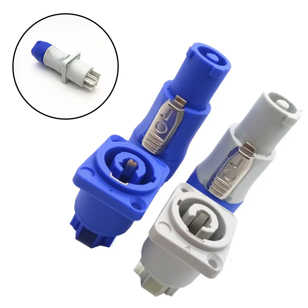 1 Set Of Waterproof Power Connector 20A 3-Pin Male Plug + Female Chassis Socket Plastic Video Plug Power Connectors
1 Set Of Waterproof Power Connector 20A 3-Pin Male Plug + Female Chassis Socket Plastic Video Plug Power Connectors