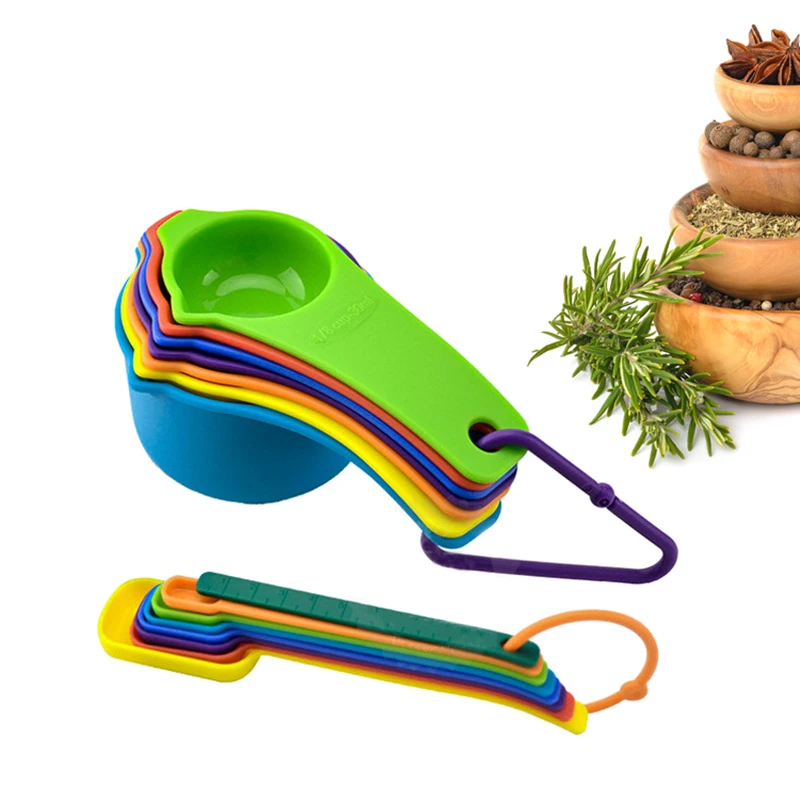 15pcs /set Measuring Spoon Color Plastic Scale Measuring Spoon Set Baking Tea Coffee Kitchen Tool Set Coffee Spoon
15pcs /set Measuring Spoon Color Plastic Scale Measuring Spoon Set Baking Tea Coffee Kitchen Tool Set Coffee Spoon