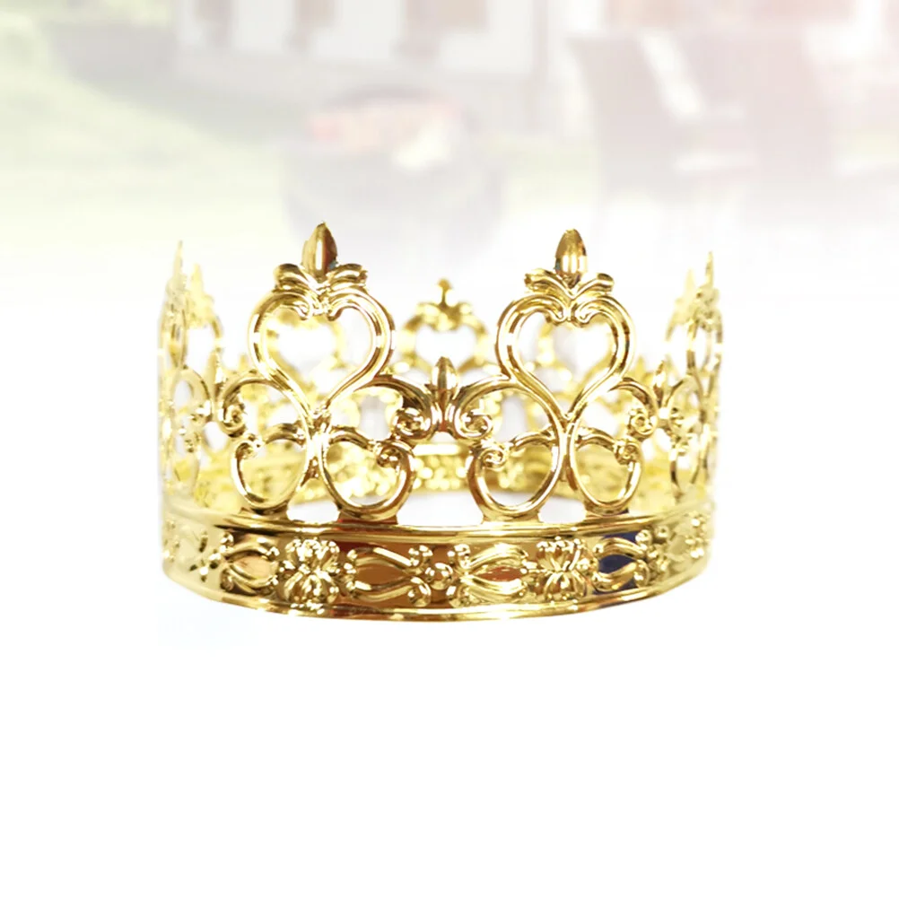 Tiara Cake Topper Cake Decor Party Hat Photo Props Party Favors Hair Accessories for Wedding Kids Birthday Party ( Golden )
Tiara Cake Topper Cake Decor Party Hat Photo Props Party Favors Hair Accessories for Wedding Kids Birthday Party ( Golden )