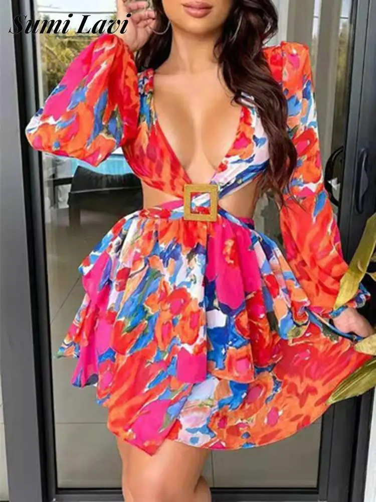 Весеннее женское многослойное платье с оборками для вечеринки модное короткое платье с масляным принтом с длинным рукавом пикантное плать...
Весеннее женское многослойное платье с оборками для вечеринки модное короткое платье с масляным принтом с длинным рукавом пикантное плать...