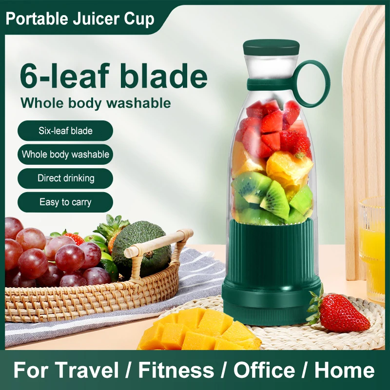 Portable Electric Juicer USB Rechargeable Juicer Cup Personal Fruit Juice Maker Smoothie Blender for Home Office Travel
Portable Electric Juicer USB Rechargeable Juicer Cup Personal Fruit Juice Maker Smoothie Blender for Home Office Travel