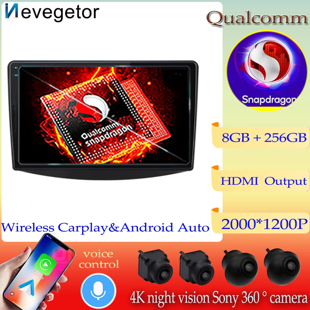 

Android 13 Qualcomm Snapdragon For Mitsubishi Grandis 1 2003 - 2011 Auto Radio Multimedia Video Player Navigatie Gps Carplay