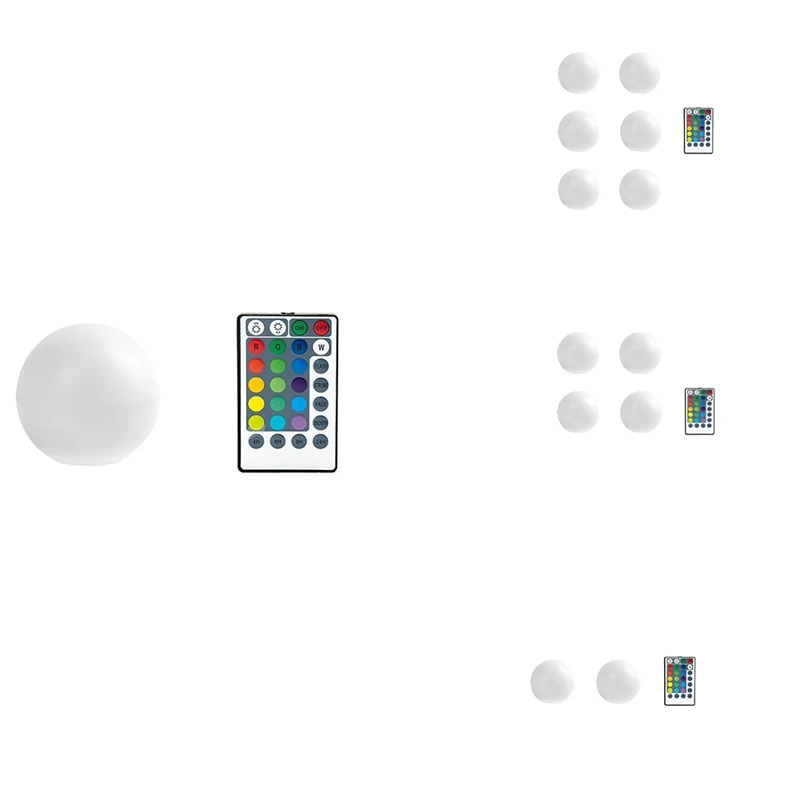 Floating Pool Lights Ball,Colors Changing Modes Remote Control Pond LED Ball Lights, For Pool Garden Party Decor
Floating Pool Lights Ball,Colors Changing Modes Remote Control Pond LED Ball Lights, For Pool Garden Party Decor