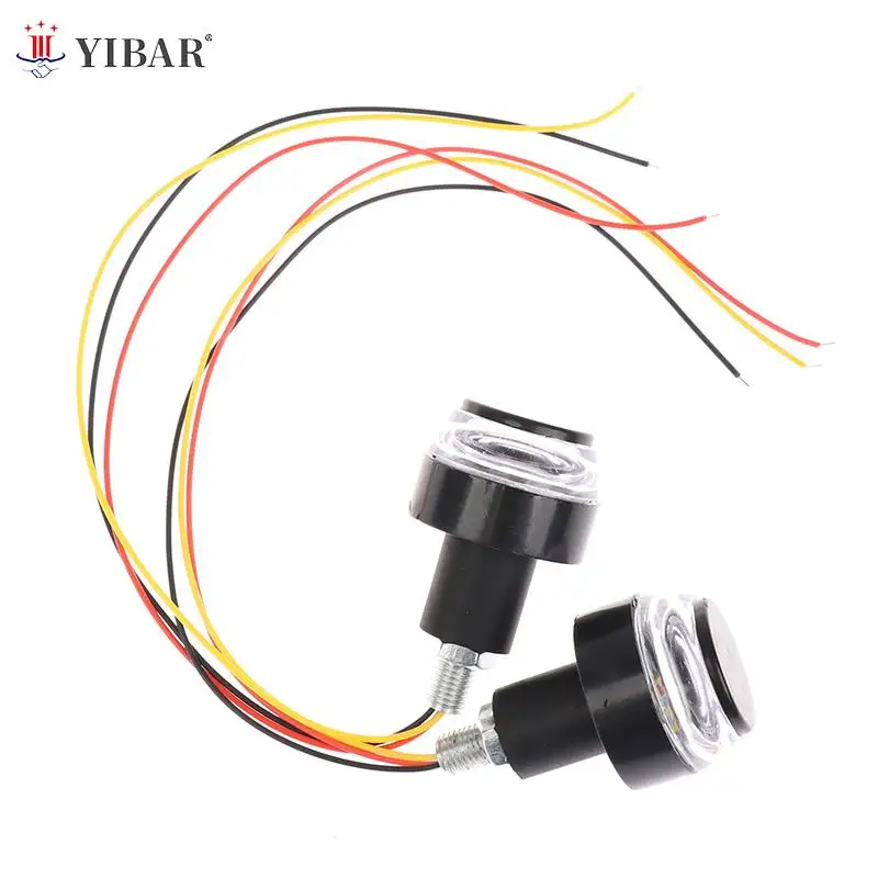 2pcs DC 12V Motorcycle LED Handlebar End Turn Signal Light Flasher Handle Lamp
2pcs DC 12V Motorcycle LED Handlebar End Turn Signal Light Flasher Handle Lamp