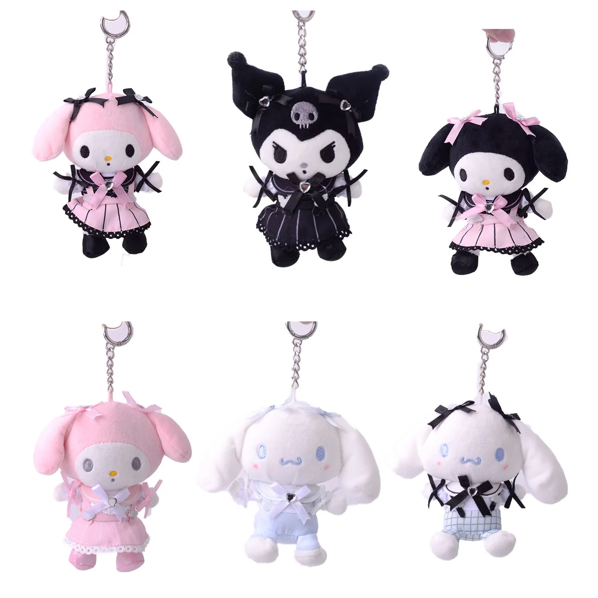 Kawaii Sanrio Plush PendantJapanese Doll Maid Kuromi My Melody Cinnamoroll Jk Accessories Plush Keychain Girl Birthday Gift
Kawaii Sanrio Plush PendantJapanese Doll Maid Kuromi My Melody Cinnamoroll Jk Accessories Plush Keychain Girl Birthday Gift
