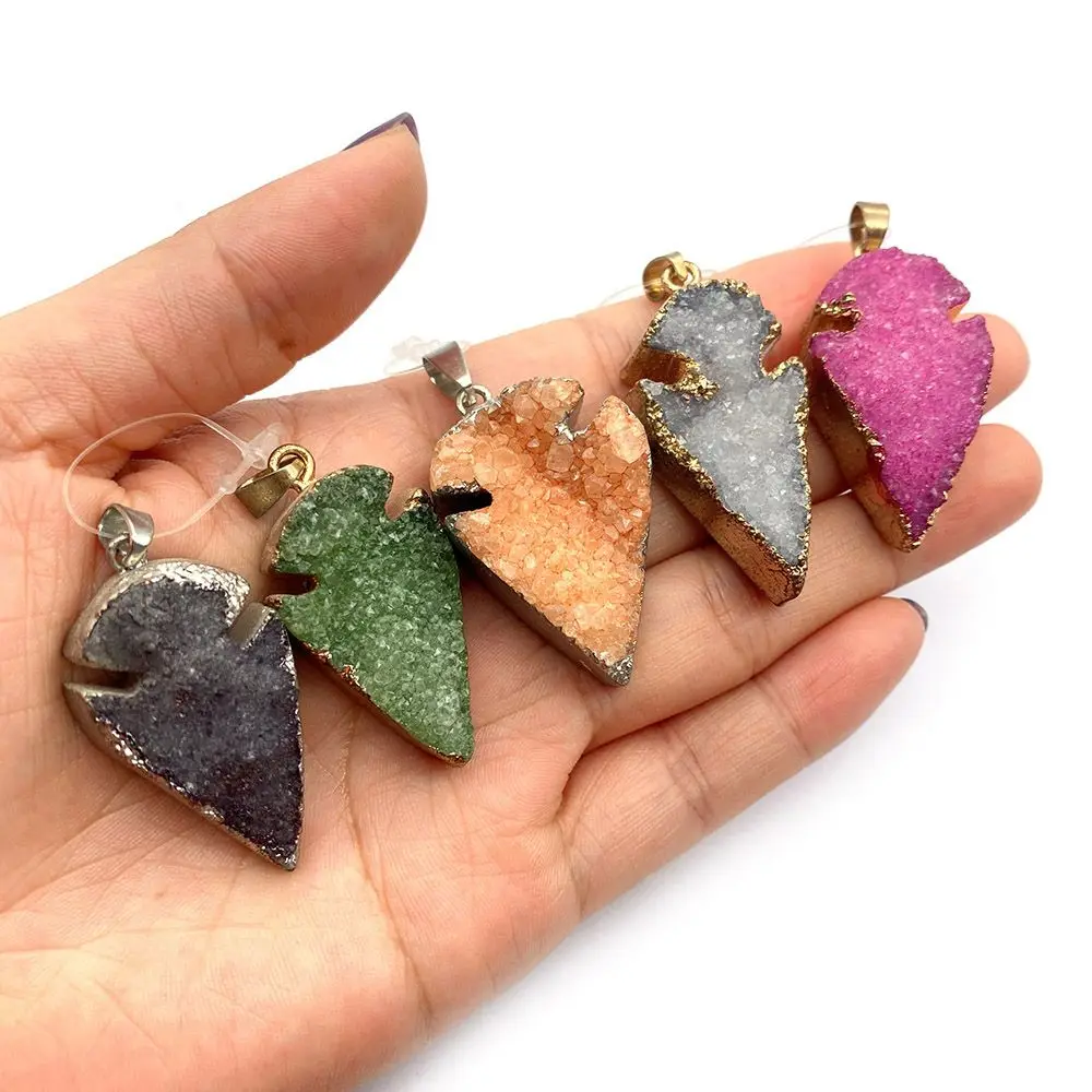 Exquisite Natural Stone Crystal Cone Pendant 21-39mm Color Charm Fashion Making Jewelry DIY Necklace Earrings Accessories 1Pcs
Exquisite Natural Stone Crystal Cone Pendant 21-39mm Color Charm Fashion Making Jewelry DIY Necklace Earrings Accessories 1Pcs