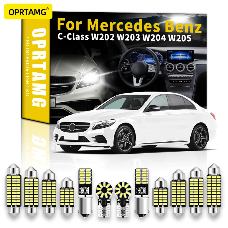 OPRTAMG Canbus For Benz C-Class W202 W203 W204 W205 2003 2004 2005 2006 2007 2008 2009 2010 Car LED Interior Dome Map Light Kit
OPRTAMG Canbus For Benz C-Class W202 W203 W204 W205 2003 2004 2005 2006 2007 2008 2009 2010 Car LED Interior Dome Map Light Kit