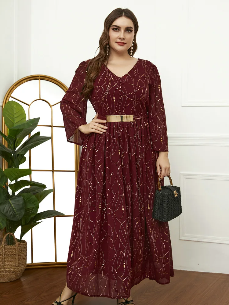 TOLEEN Large Plus Size Elegant Dresses For Women Party Evening 2022 Spring Long Sleeve Cloak Oversized Muslim Festival Clothing
TOLEEN Large Plus Size Elegant Dresses For Women Party Evening 2022 Spring Long Sleeve Cloak Oversized Muslim Festival Clothing