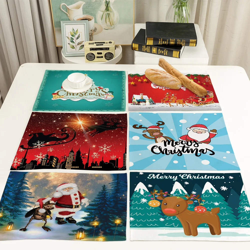 Cartoon Christmas warming placemat coaster suitable for table mats home decoration placemat coaster
Cartoon Christmas warming placemat coaster suitable for table mats home decoration placemat coaster