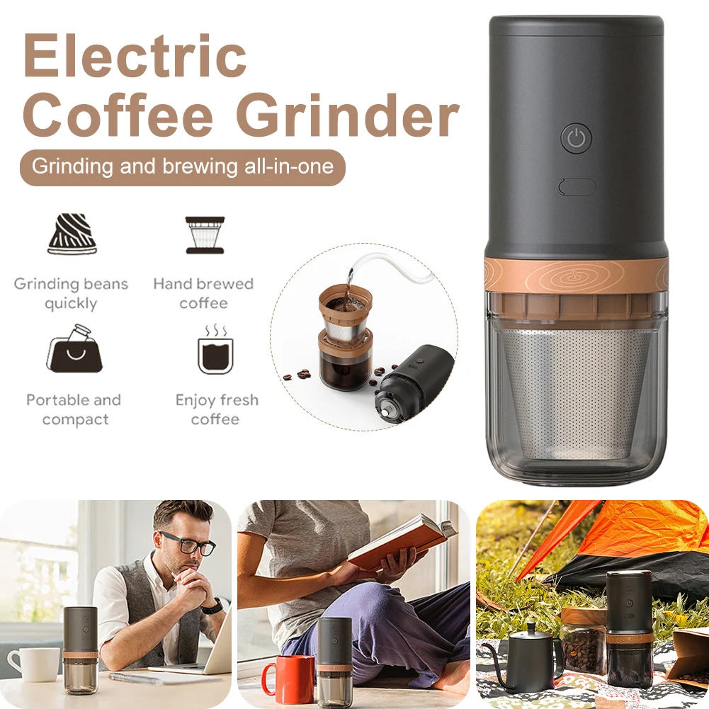 Portable Electric Coffee Grinder Automatic Coffee Beans Mill Type-C USB Rechargeable Coffee Grinding Machine For Home Office
Portable Electric Coffee Grinder Automatic Coffee Beans Mill Type-C USB Rechargeable Coffee Grinding Machine For Home Office