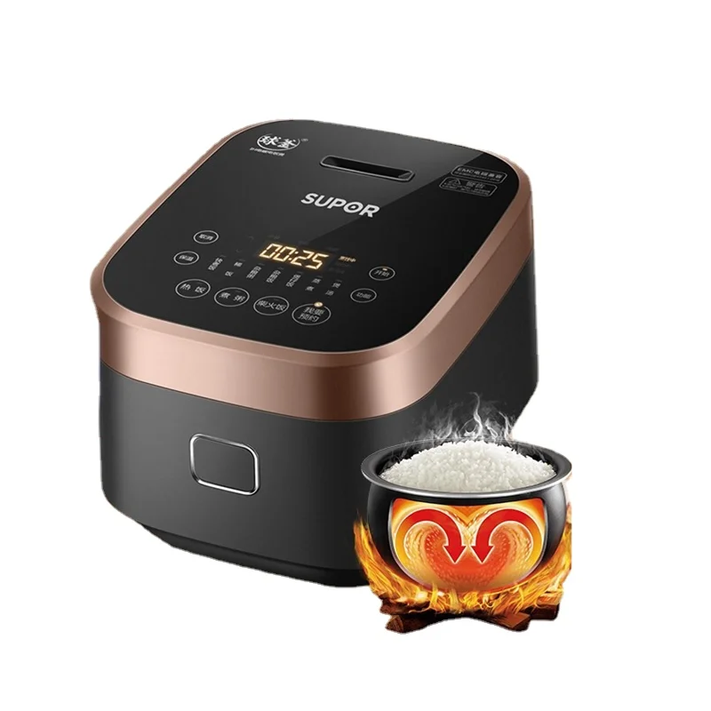 SUPOR Household Smart Small Rice Cooker 3L IH Electromagnetic Heating Fine Iron Ball Kettle Multi-function Grains Multi-function
SUPOR Household Smart Small Rice Cooker 3L IH Electromagnetic Heating Fine Iron Ball Kettle Multi-function Grains Multi-function