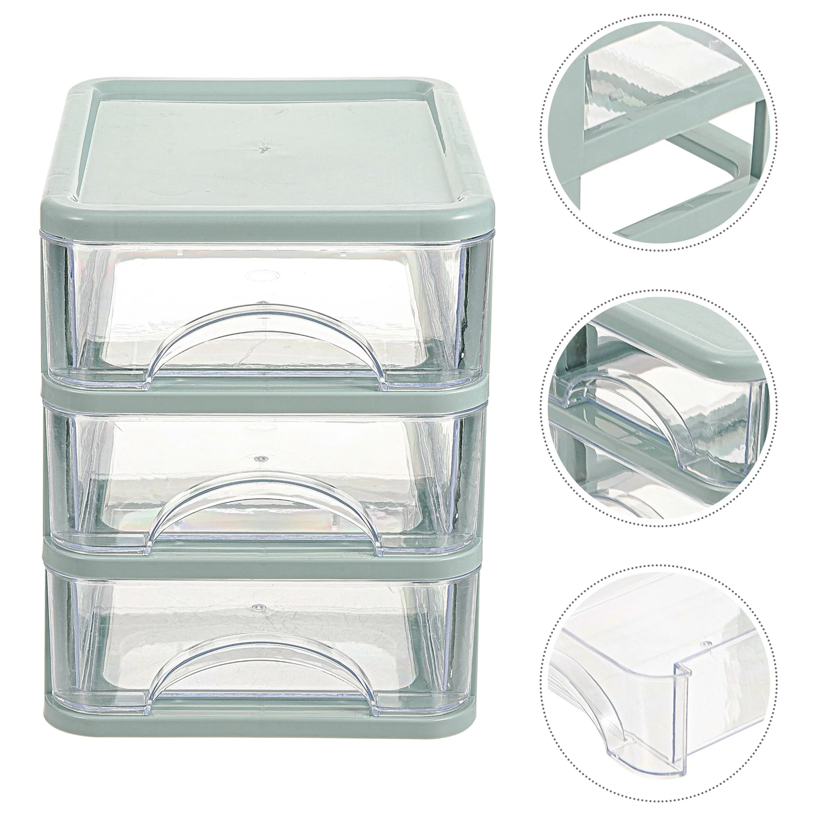 Multi-function Cosmetics Organizer Home Office Desk Organizer Transparent Desk Drawer Box
Multi-function Cosmetics Organizer Home Office Desk Organizer Transparent Desk Drawer Box