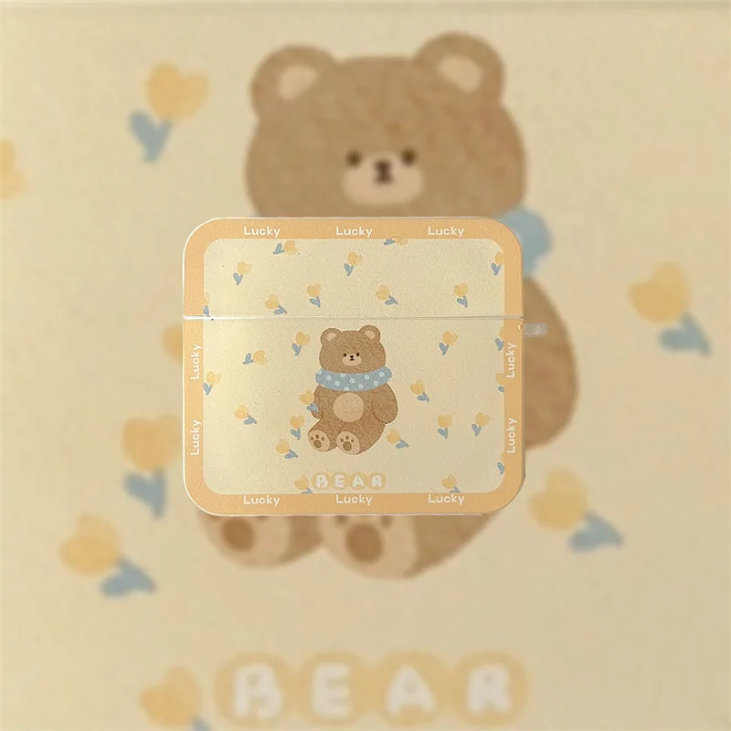 Creative Flower Bear AirPods 3 Case Apple AirPods 2 Case Cover AirPods Pro Case IPhone Earphone Accessories Air Pod Case
Creative Flower Bear AirPods 3 Case Apple AirPods 2 Case Cover AirPods Pro Case IPhone Earphone Accessories Air Pod Case