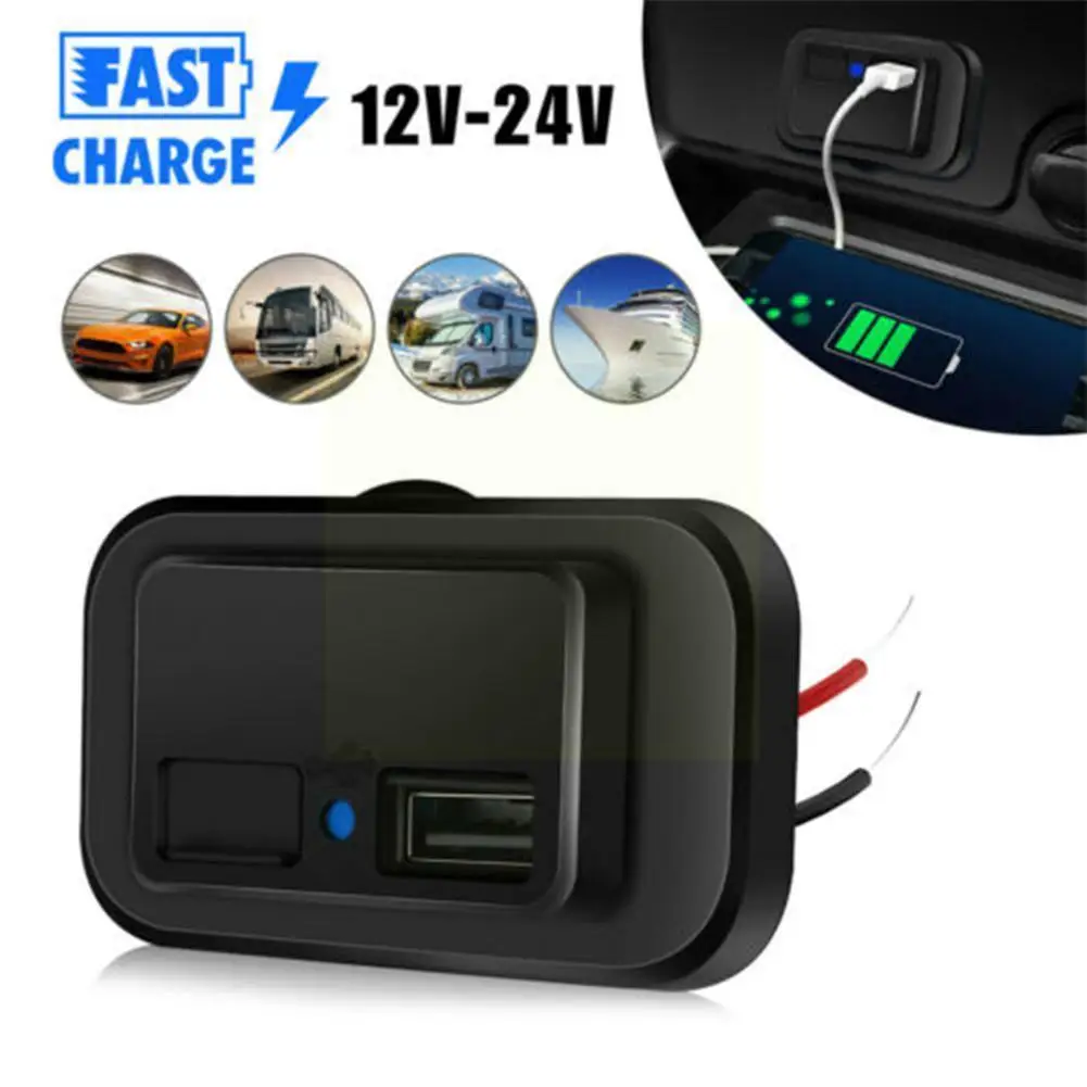 1pcs Pd Type-c 4.8a 3.1a Usb Charger Socket 12v 24v For Car Motorcycle Auto Truck Atv Boat Rv Bus Power Adapter Outlet Dust N9x3
1pcs Pd Type-c 4.8a 3.1a Usb Charger Socket 12v 24v For Car Motorcycle Auto Truck Atv Boat Rv Bus Power Adapter Outlet Dust N9x3