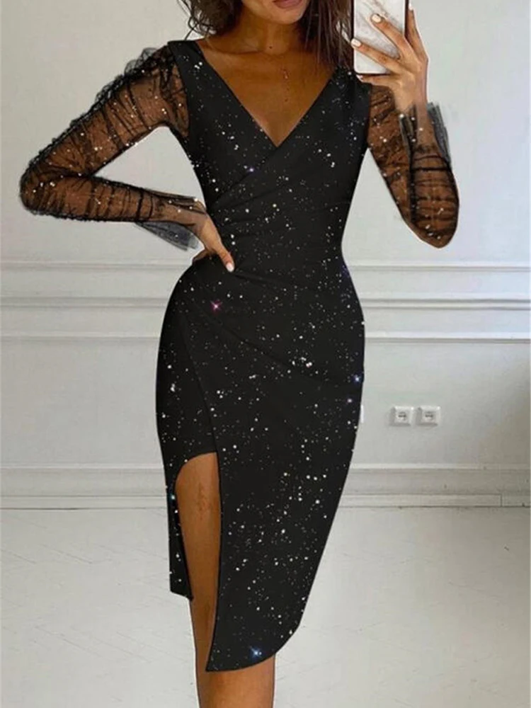 Womens Dresses Formal Occasion Party Elegant Female Summer Black Knitted Woman Clothing Vintage Sexy Long Luxury Evening Dresses
Womens Dresses Formal Occasion Party Elegant Female Summer Black Knitted Woman Clothing Vintage Sexy Long Luxury Evening Dresses