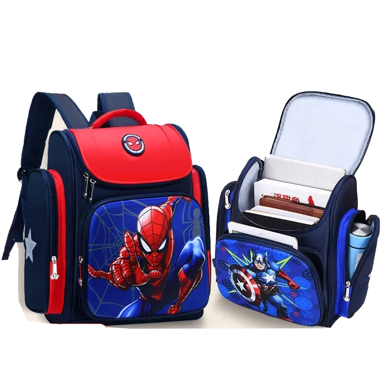 Marvel Spiderman Anime School Bag Children Primary 1 2 3 Grade Cartoon Boy Students Backpack Kids
Marvel Spiderman Anime School Bag Children Primary 1 2 3 Grade Cartoon Boy Students Backpack Kids