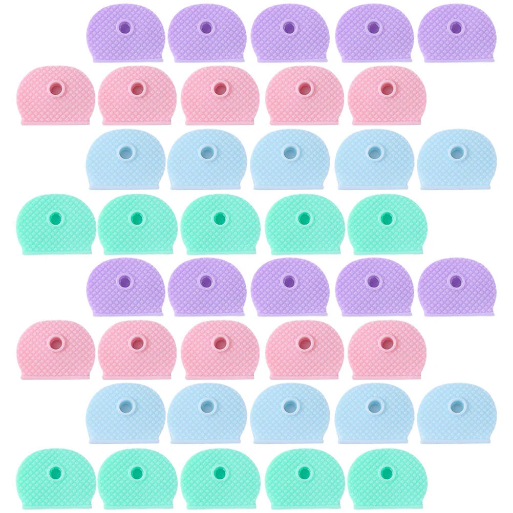 60 Pcs Protective Cover Key Covers Caps Car Keys Silcock Identifiers House Silica Gel Wrap Colored Labels
60 Pcs Protective Cover Key Covers Caps Car Keys Silcock Identifiers House Silica Gel Wrap Colored Labels