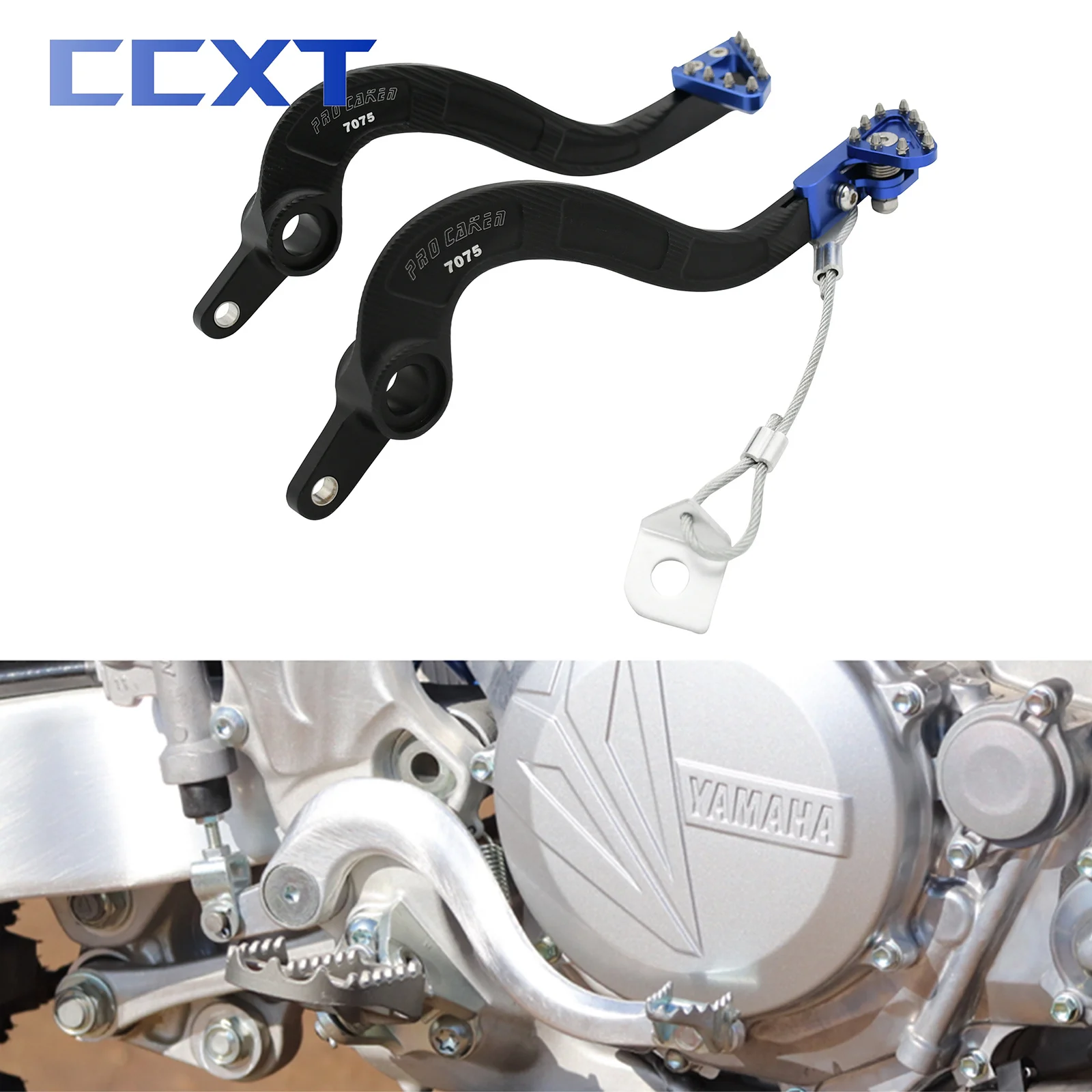 Motorcycle CNC Rear Brake Pedal Lever For YamahaYZ450F YZ450FX WR450F 2010-2016 2017 2018 2019 2020 Dirt Bike Universal Parts
Motorcycle CNC Rear Brake Pedal Lever For YamahaYZ450F YZ450FX WR450F 2010-2016 2017 2018 2019 2020 Dirt Bike Universal Parts