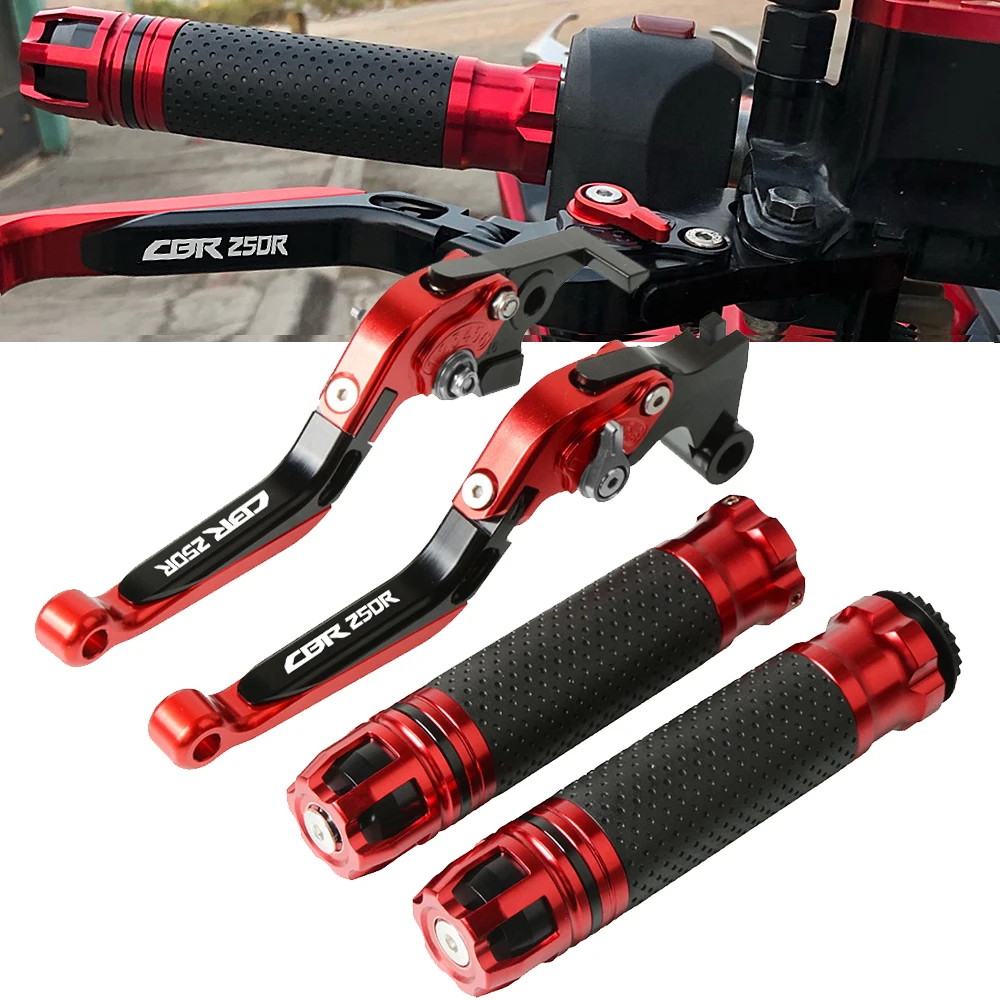 For HONDA CBR250R CBR 250R CBR 250 R 2011-2018 2017 Motorcycle CBR250 R Brake Clutch Lever Extendable+Handle Grips Handlebar
For HONDA CBR250R CBR 250R CBR 250 R 2011-2018 2017 Motorcycle CBR250 R Brake Clutch Lever Extendable+Handle Grips Handlebar