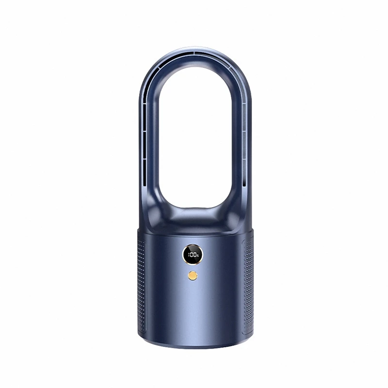 Household Desk Turbo Bladeless Electric Fan USB Rechargeable Silent Mini Portable Air Cooling Fan 6-Speed Wind 
Household Desk Turbo Bladeless Electric Fan USB Rechargeable Silent Mini Portable Air Cooling Fan 6-Speed Wind