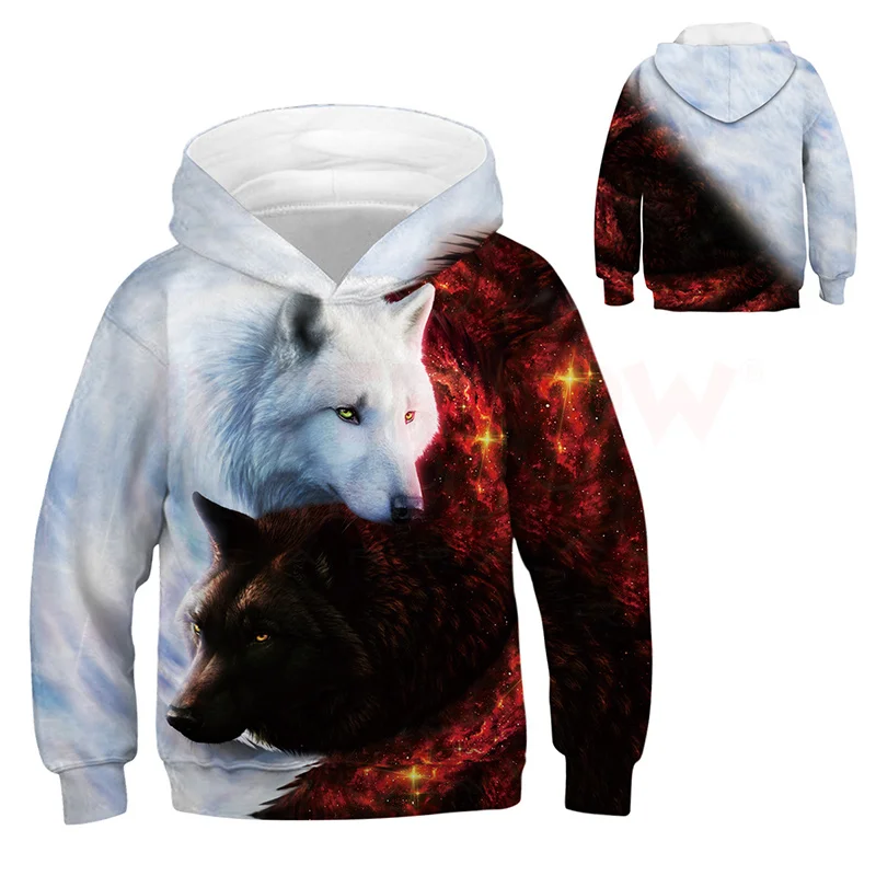 Spring and Autumn Hoodie for Children and Teenagers Aged 10-14, Oversized, Boys' and Girls' Clothing, 3D Wolf Pattern,
Spring and Autumn Hoodie for Children and Teenagers Aged 10-14, Oversized, Boys' and Girls' Clothing, 3D Wolf Pattern,