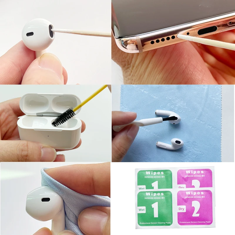 Bluetooth-Compatible Earphones Case Clean Tools for Airpods Pro 2 1 Brush Cleaning Tool for Xiaomi Airdots for Huawei Freebuds 2
Bluetooth-Compatible Earphones Case Clean Tools for Airpods Pro 2 1 Brush Cleaning Tool for Xiaomi Airdots for Huawei Freebuds 2