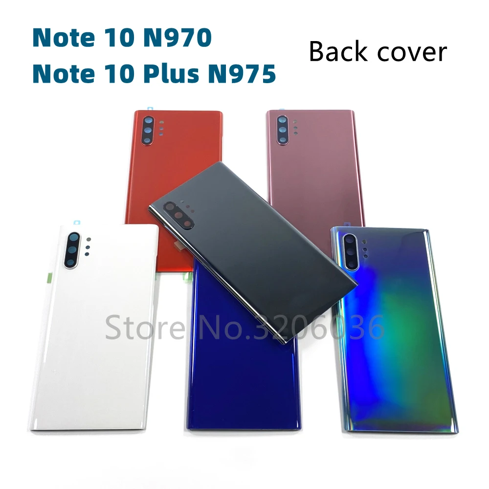 Стеклянная задняя крышка для Samsung Galaxy Note 10 N970 N970F NOTE10 + Plus N975 N975F |