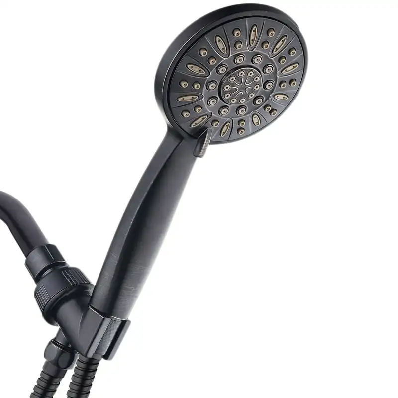 Pressure 6 Setting Luxury Handheld Shower Head, Oil Rubbed Bronze Finish Duchas Soffione doccia Chuveiros modernos para banheiro
Pressure 6 Setting Luxury Handheld Shower Head, Oil Rubbed Bronze Finish Duchas Soffione doccia Chuveiros modernos para banheiro