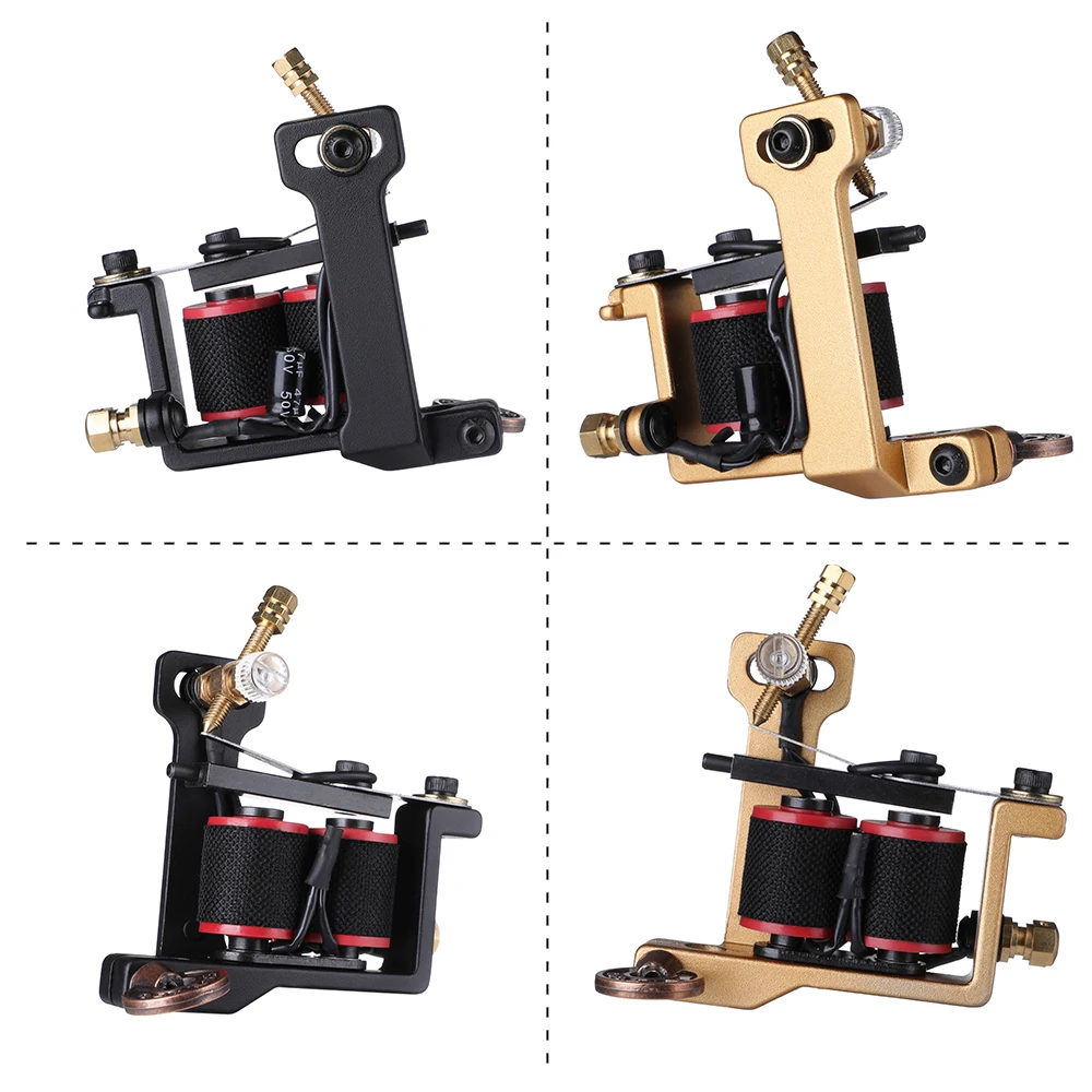 10 Wrap Permanent Makeup Machine Wire Cutting Tattoo Coil Machine for Liner and Shader Black Color Tattoo Machine Fast Delivery
10 Wrap Permanent Makeup Machine Wire Cutting Tattoo Coil Machine for Liner and Shader Black Color Tattoo Machine Fast Delivery