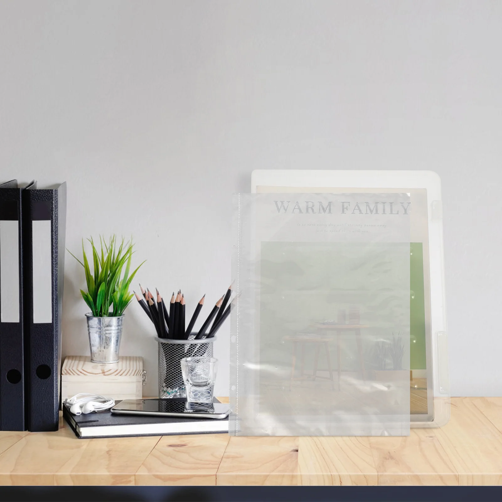 40 Pcs Binder Photo Storage Loose Leaf Document Bags Replace Sleeves Plastic Dustproof File
40 Pcs Binder Photo Storage Loose Leaf Document Bags Replace Sleeves Plastic Dustproof File