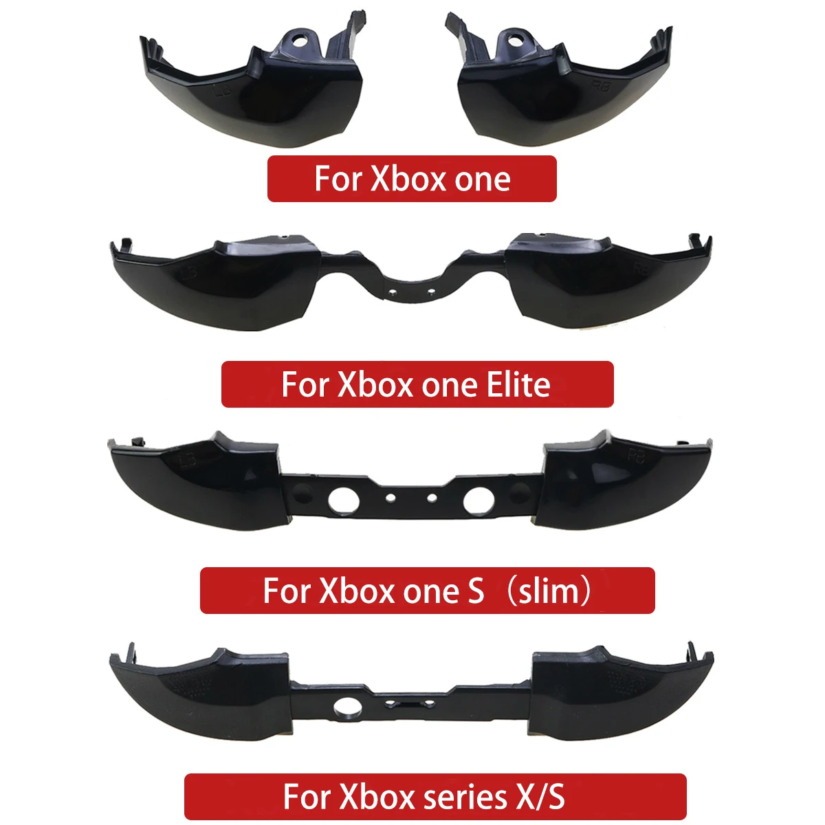 20pcs for Xbox One Series X S Elite Controller Replacement RB LB Bumper Trigger Buttons Game Accessories for Xbox One Controller
20pcs for Xbox One Series X S Elite Controller Replacement RB LB Bumper Trigger Buttons Game Accessories for Xbox One Controller