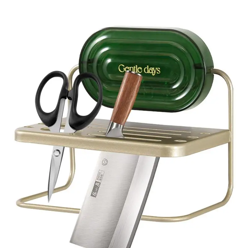 Knives Holder For Wall Ventilating Knives Organizer Multifunctional Wall Mount Shelf No Drilling Storage Rack Knives Display
Knives Holder For Wall Ventilating Knives Organizer Multifunctional Wall Mount Shelf No Drilling Storage Rack Knives Display