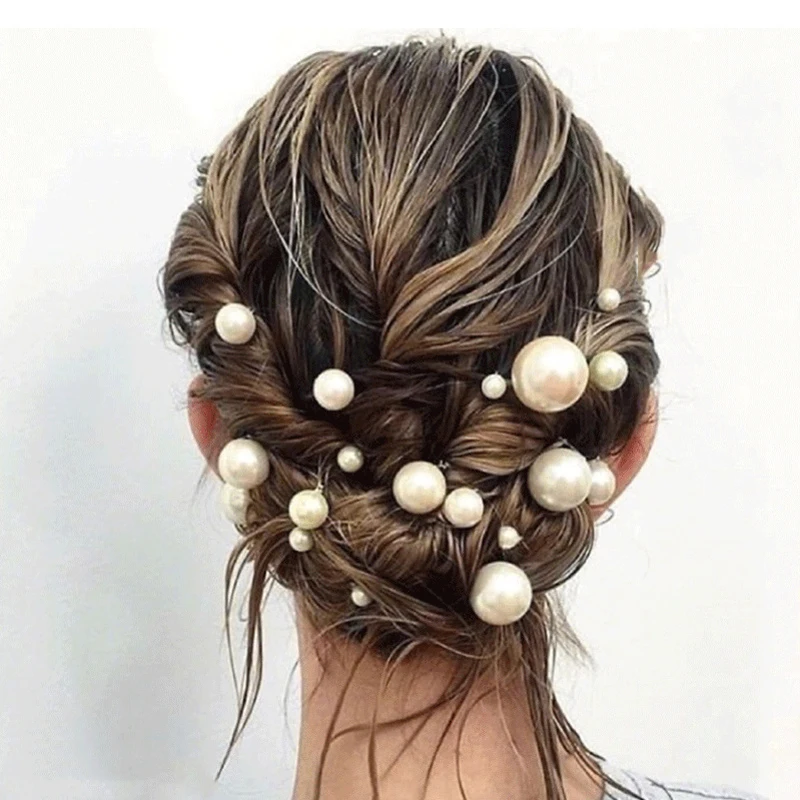 Wedding Hair Accessories Women Bridesmaid Bridal Tiara Hair Sticks luxury Headwear Silver Color Pearl Flower Hair Pins
Wedding Hair Accessories Women Bridesmaid Bridal Tiara Hair Sticks luxury Headwear Silver Color Pearl Flower Hair Pins