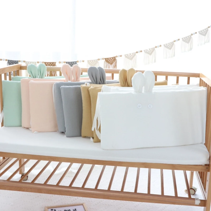 Children's Bed Protector Room Decor Baby Cot Bumper Prevent Baby Falling Cushion Detachable Cot Bumper
Children's Bed Protector Room Decor Baby Cot Bumper Prevent Baby Falling Cushion Detachable Cot Bumper
