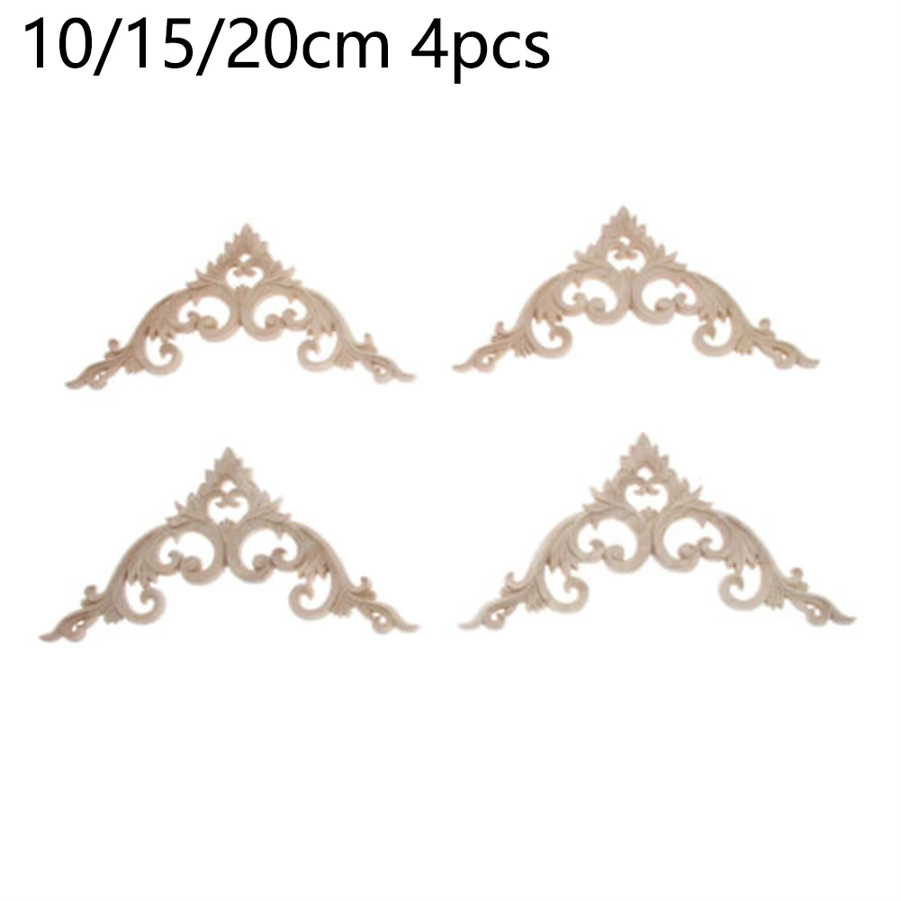 4pcs Wood Carved Corner Onlay Applique Frame Doors Cabinet Unpainted Frame Home Furniture Decoration 10/15/20cm
4pcs Wood Carved Corner Onlay Applique Frame Doors Cabinet Unpainted Frame Home Furniture Decoration 10/15/20cm