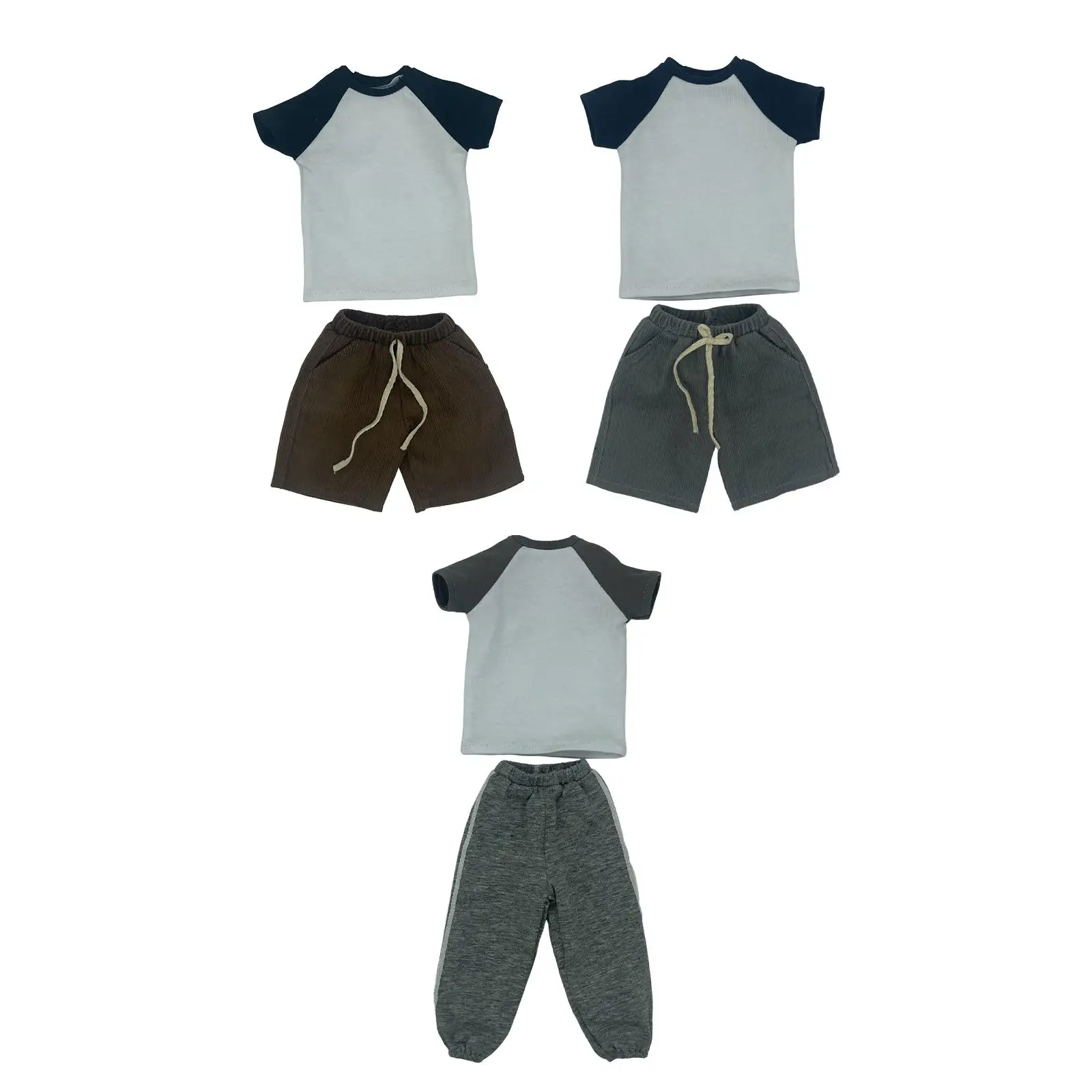 1/6 Men Short Sleeve T Shirt Costume for 12in Male Action Figures Doll Model 
1/6 Men Short Sleeve T Shirt Costume for 12in Male Action Figures Doll Model